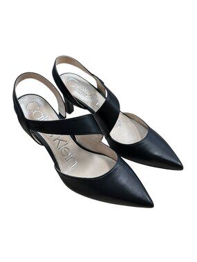 Calvin Klein Larin Black Heels Size 6.5